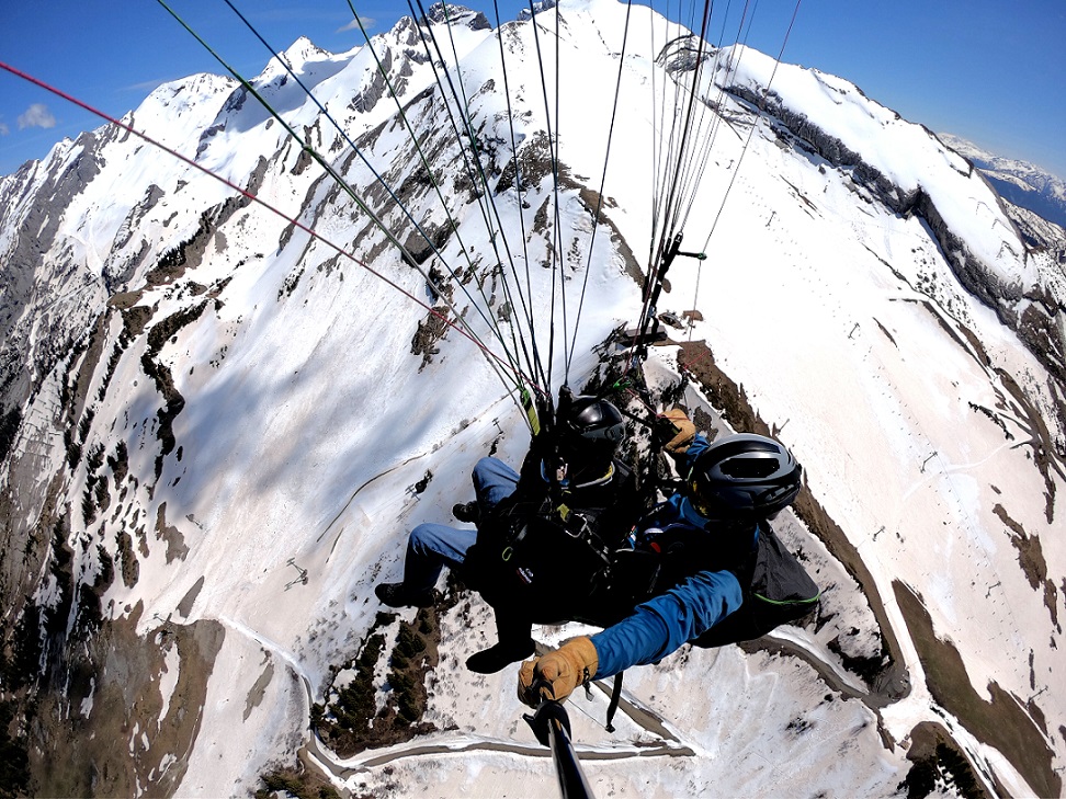 Baptême parapente à l’Aiguille