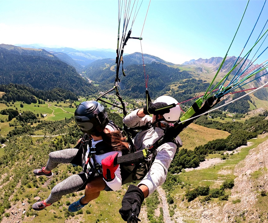 Baptême Parapente Giettaz