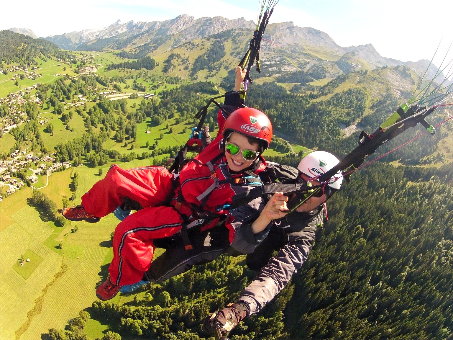 Crêt du Merle Aravis Parapente